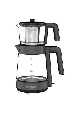 Arçelik CM 6587 G Resital XL 1900 W Cam Çay Makinesi