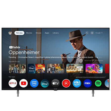 Arçelik A43 E 795 B 43" 109 Ekran Uydu Alıcılı 4K Ultra HD Google Smart LED TV