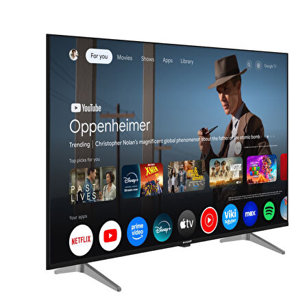 Arçelik A43 E 795 B 43" 109 Ekran Uydu Alıcılı 4K Ultra HD Google Smart LED TV