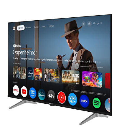 Arçelik A43 E 795 B 43" 109 Ekran Uydu Alıcılı 4K Ultra HD Google Smart LED TV