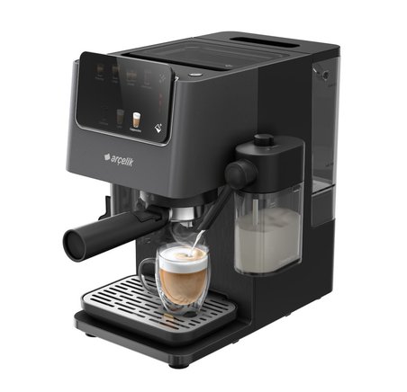 Arçelik EM 8550 Öğütücülü Yarı Otomatik Espresso Makinesi