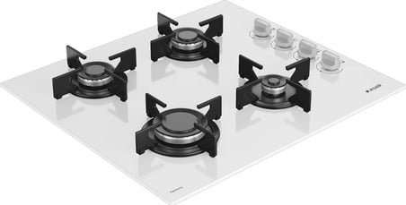 Arçelik Ocd T 601-1 Ehbd Gazlı Ocak 4 Gözlü Cam Tablalı Parlak Beyaz 60 cm Ölçü