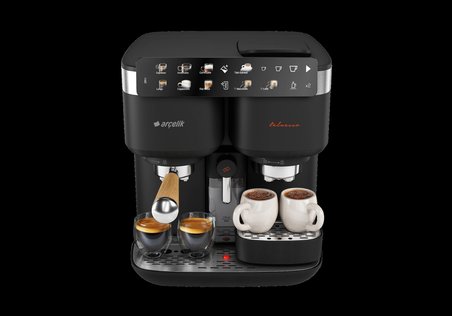 Arçelik TEM 9690 Telvesso® Türk Kahvesi Makinesi & Yarı Otomatik Espresso Makinesi