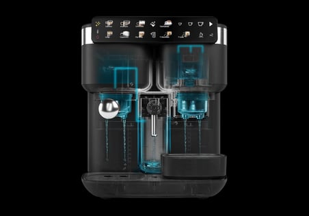 Arçelik TEM 9690 Telvesso® Türk Kahvesi Makinesi & Yarı Otomatik Espresso Makinesi