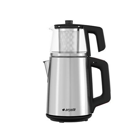 Arçelik CM 3626 IC 1650 W Cam Demlikli Çay Makinesi