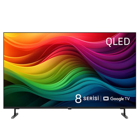 Arçelik 8 Serisi A 875 C 4K Ultra HD 75" 189 Ekran Uydu Alıcılı Google Smart QLED TV