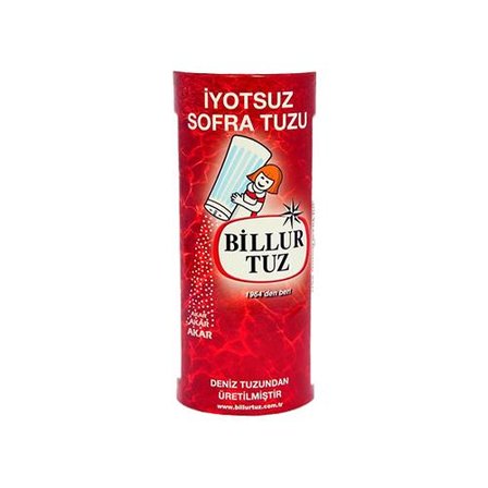 BİLLUR İYOTSUZ TUZ 250GR(PLS)150114