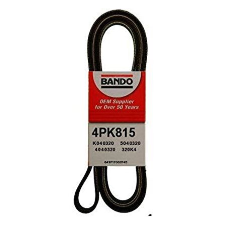 BANDO 4PK815 KANALLI KAYIŞ ACCENT 00- ERA 06- ELENTRA 00-