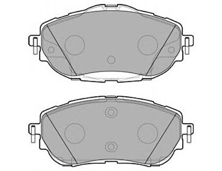BOSCH FREN BALATASI ÖN AURİS 2012- COROLLA 2012-