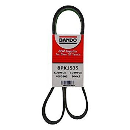 BANDO 8PK1535 VANTİLATÖR KAYIŞI DEV PRO 827 822