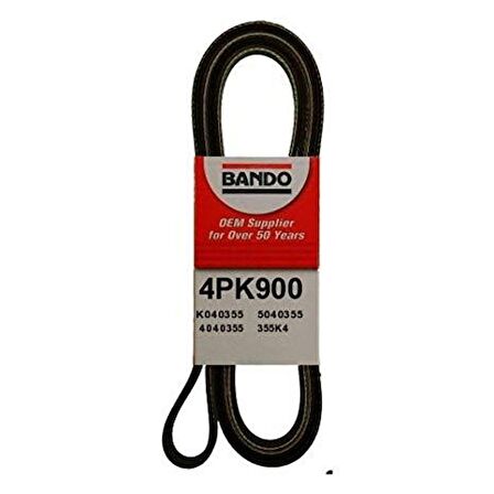 BANDO 4PK900 KANALLI KAYIŞ BMW 3 UNO ACCENT