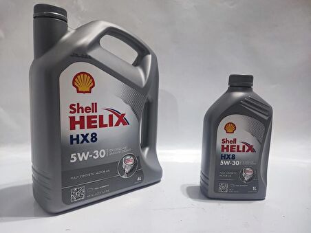 SHELL HELİX HX8 SYNTHETIC MOTOR YAĞI 5W-30 5 Litre