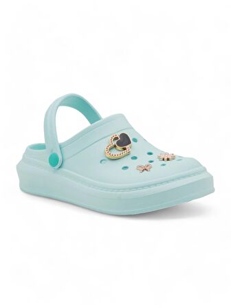 AKINALBELLA E263.012 TAŞLI KADIN CROCS TERLİK