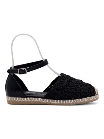 PANDORA MODA Y25.82.221 KADIN HASIR SANDALET SİYAH