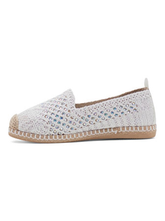 PANDORA MODA Y25.82.112 KADIN HASIR ESPADRİL BEYAZ