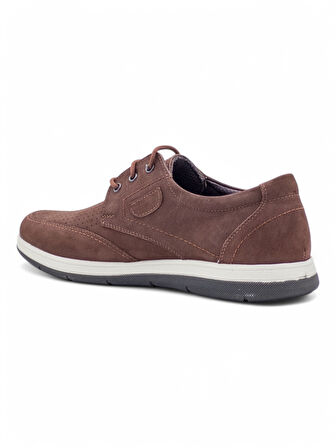 ZAÇ 5090 SÜET BAĞCIKLI SPOR MODEL ERKEK AYAKKABI KAHVERENGİ