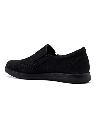 ZAÇ 6000 SÜET DÜZ SPOR MODEL ERKEK AYAKKABI SİYAH