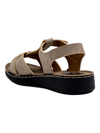 AVOX PAMİRA KADIN SANDALET BEJ