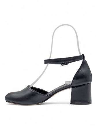 BERK KARNIYARIK KALIN TOPUKLU ABİYE SİYAH