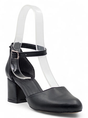 BERK KARNIYARIK KALIN TOPUKLU ABİYE SİYAH