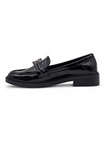 TRENDY 0701 TOKA DETAYLI RUGAN KADIN LOAFER