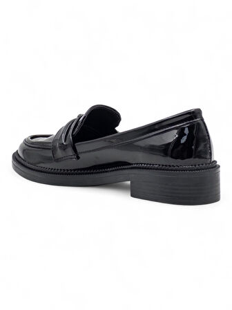 TRENDY 0701 TOKA DETAYLI RUGAN KADIN LOAFER