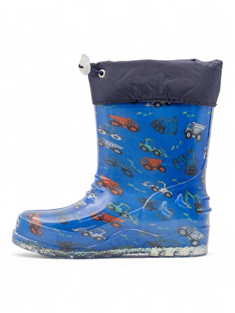 Emek İçi Yünlü Su Geçirmez Çocuk Yağmur Çizmesi