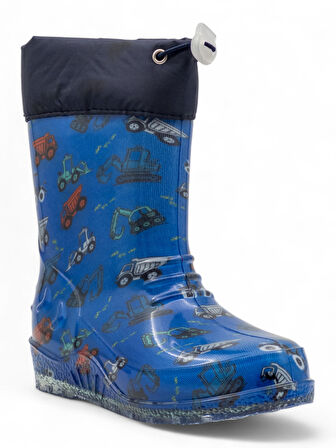 Emek İçi Yünlü Su Geçirmez Çocuk Yağmur Çizmesi