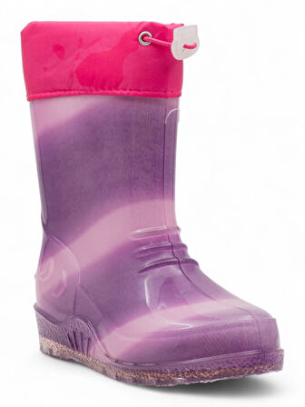 Emek İçi Yünlü Su Geçirmez Çocuk Yağmur Çizmesi