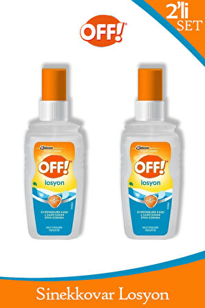 Off! Sinekkovar Losyon 100 ml x 2 Adet