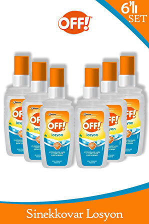 Off! Sinekkovar Losyon 100 ml x 6 Adet