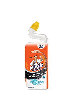 Ekstra Güçlü Tuvalet Temizleyici Köpüren Çamaşır Suyu Marine 750 ml