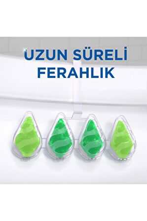 Active Clean Klozet Blok Tuvalet Temizleyici Çam Kokulu 2'li Paket 77.2 g