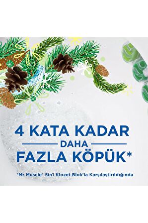 Active Clean Klozet Blok Tuvalet Temizleyici Çam Kokulu 2'li Paket 77.2 g