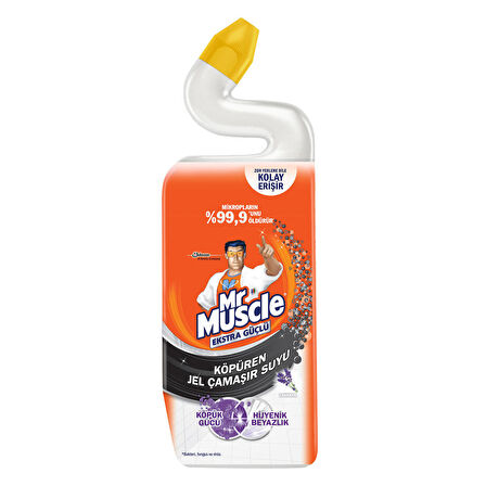 Mr Muscle Köpüren Jel Çamaşır Suyu Lavanta 750ml
