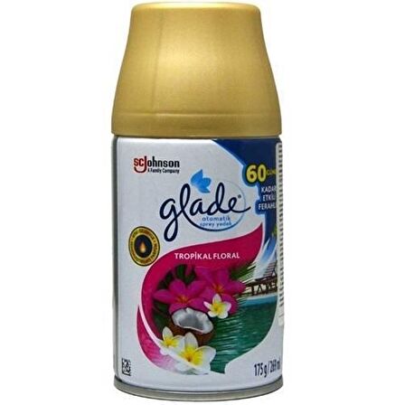 Glade Otomatik Sprey Yedek Tropikal Floral 175 Ml