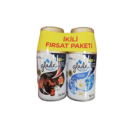 GLADE OTOM.SPREY YEDEK 2 LI TEM.FERAH.+ORYANTAL 2x269 ML