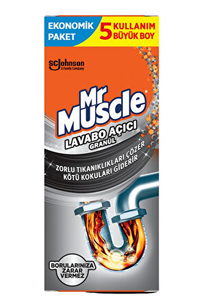 Mr.Muscle Granül Lavabo Açıcı 250 gr.