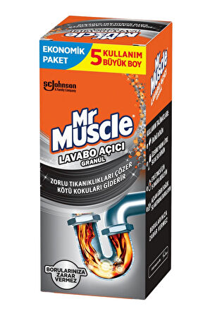 Mr.Muscle Granül Lavabo Açıcı 250 gr.