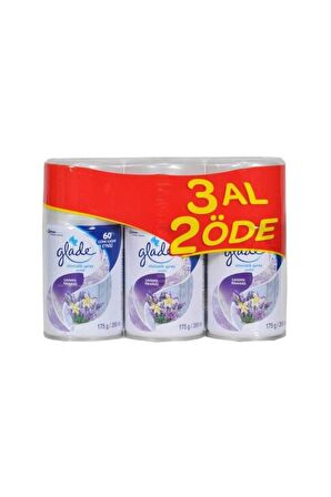 Glade Otomatik Sprey Yedeği 3 Al 2 Öde Lavanta Ferahlığı Kokusu