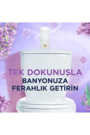 Elektrikli Oda Kokusu Kit Bahar Çiçekleri + Banyo Hava Tazeleyici & Yedek Lavanta Ferahlığı 10ml