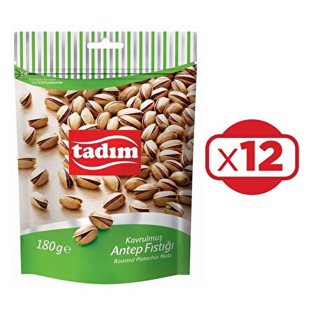 Tadım Antep Fıstığı 180 gr x 12 Adet 