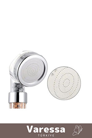 Yeni Nesil Özel Zeolid Taşlı Yüksek Emisyon Güçlü Boncuklu Su Tasarruflu Kireç Önleyici Duş Başlığı