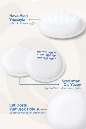 Klasik Yapışkanlı Göğüs Pedi 40'lı