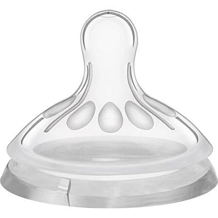 Wee Baby Natural Orta Akış 6 - 18 Ay 2'li Biberon Emziği