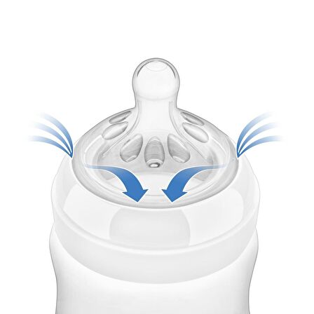 Wee Baby Natural Orta Akış 6 - 18 Ay 2'li Biberon Emziği