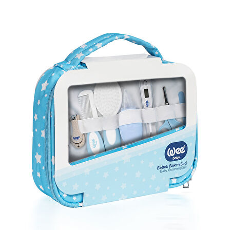 Wee Baby Bebek Bakım Seti - MAVİ