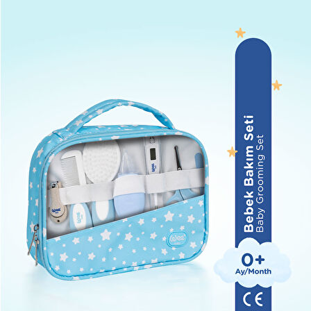 Wee Baby Bebek Bakım Seti - MAVİ
