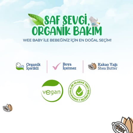 Organik Çatlak Önleyici Krem 150 ml