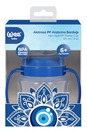 Wee  Akıtmaz Pp Kulp. Bardak 125ml Naz